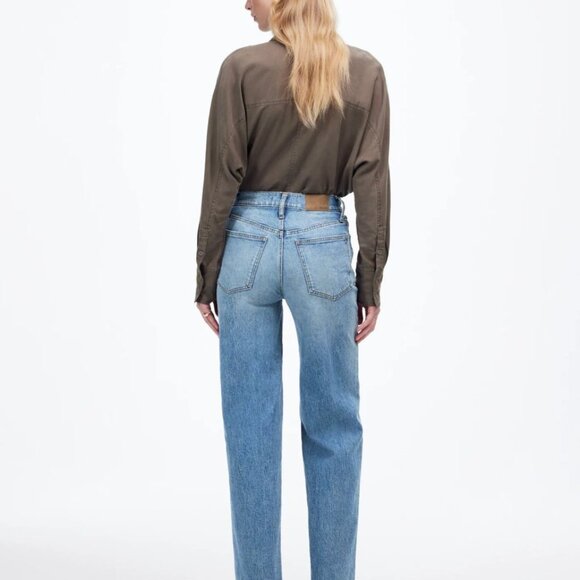 Madewell "The Perfect Vintage Wide-Leg Jean" in Enmore Wash (Size 27) - Picture 2 of 5